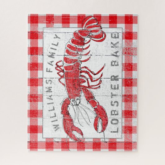 Coastal Lobster Red Buffalo Plays Legpuzzel (Verticaal)