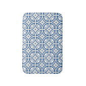 Coastal Lotus Tegel Pattern - De Witte Lotus Badmat (Voorkant Verticaal)