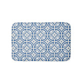 Coastal Lotus Tegel Pattern - De Witte Lotus Badmat (Voorkant)