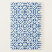 Coastal Lotus Tegel Pattern - De Witte Lotus Planner (Achterkant)