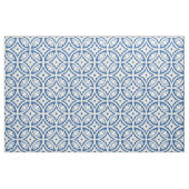 Coastal Lotus Tegel Pattern - De Witte Lotus Stof (Fat Quarter)