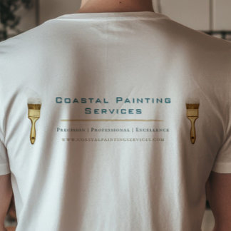 Coastal Luxe Schilderbedrijf T-shirt