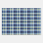 Coastal - Marine Blue, Blue-Grey, Orange, Lime... Inpakpapier Vel (Voorkant 3)