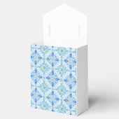 Coastal Mediterranean Tile Bridal Shower Thank You Bedankdoosjes (Geopend)