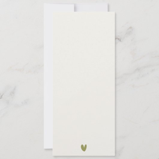 Coastal Miami Beach Palm Tree Bruiloft Menu Kaart (Achterkant)