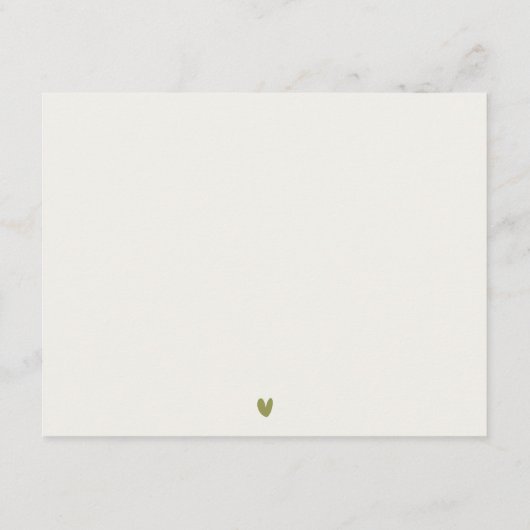 Coastal Miami Beach Palm Tree Trouwgegevens Informatiekaartje (Achterkant)