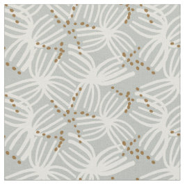 Coastal minimalist bohemian abstract - dusty blue stof