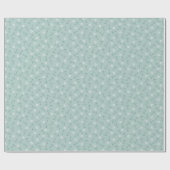 Coastal Nautical Small Anchors Tossed - Mint Green Cadeaupapier (Vlak)