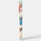 Coastal/Nautical/tropical anime surfer girl Case-Mate iPhone Case (Achterkant / Links)