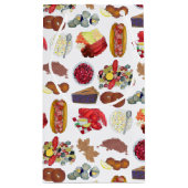 Coastal New England Foods Northeast America USA Klein Cadeauzakje (Achterkant)