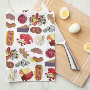 Coastal New England Foods Northeast America USA Theedoek