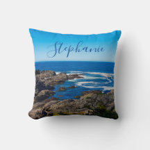 Coastal Ocean Blue Waves Rock Shore gepersonalisee