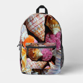 Coastal Ocean Zee Shell-patroon Bedrukte Rugzak (Voorkant)