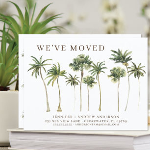 Coastal Palm Tree Moving Announcement Kaart