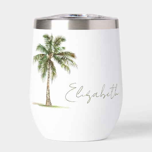 Coastal Palm Tree Personalized (Voorkant)