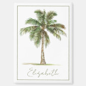 Coastal Palm Tree Personalized Magneet (Voorkant)