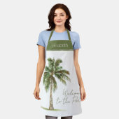 Coastal Palm Tree Personalized Schort (Gedragen)