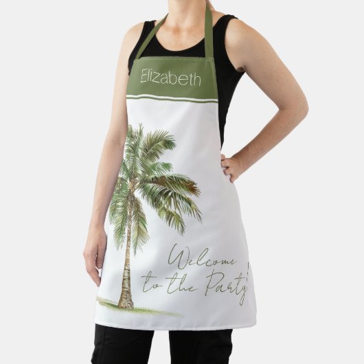 Coastal Palm Tree Personalized Schort (Insitu)