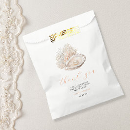 Coastal Pearl Baby shower Bedankt voor je tas Bedankzakje