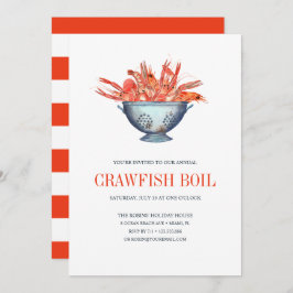 Coastal Red CRAWFISH Seafood Boil Party