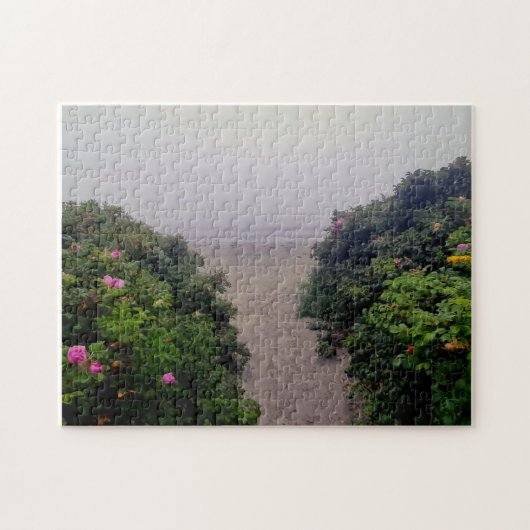 Coastal Roses Leading to the Shore Legpuzzel (Horizontaal)
