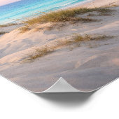 Coastal Sand Dunes Beach Poster - Pastel Sunset (Hoek)
