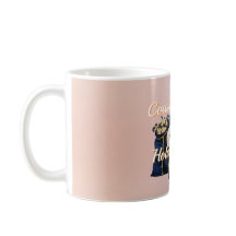 Coastal Santa Holiday Spirit Mug - Blue Velvet 