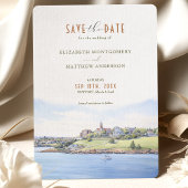Coastal Save the Date Kaart - Newport, Rhode Islan