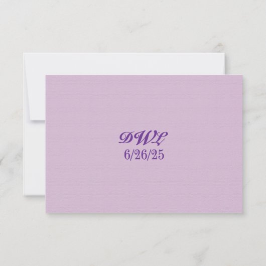 Coastal Seascape QR Code RSVP Card (Achterkant)