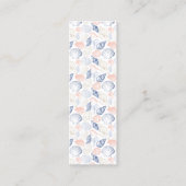 Coastal Seashell Bladwijzer Beachy Leesaccessoire Contactkaartje (Voorkant)