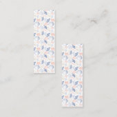 Coastal Seashell Bladwijzer Beachy Leesaccessoire Contactkaartje (Voorkant / Achterkant)