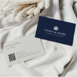 Coastal Seashell Brand Logo Visitekaartje