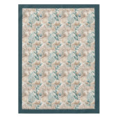 Coastal Seashells Zee sterren pastel groen ivoor Tafelkleed (Voorkant)