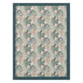 Coastal Seashells Zee sterren pastel groen ivoor Tafelkleed (Voorkant)