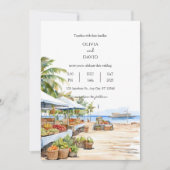 Coastal Seaside Village Market Zee Uitzicht Bruilo Kaart (Voorkant)