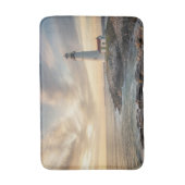 Coastal Serenity Lighthouse Bath Mat (Voorkant Verticaal)