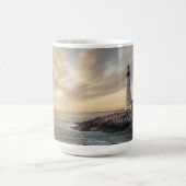 Coastal Serenity Lighthouse Wrap Mug (15oz) Koffiemok (Center)