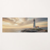 Coastal Serenity Lighthouse Yoga Mat (Voorkant (horizontaal))