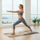 Coastal Serenity Lighthouse Yoga Mat