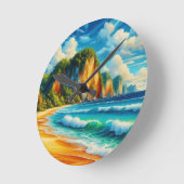 Coastal Serenity: majestueuze kliffen en rustige k Ronde Klok (Hoek)