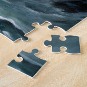 Coastal Serenity Puzzle Legpuzzel (Zijkant)