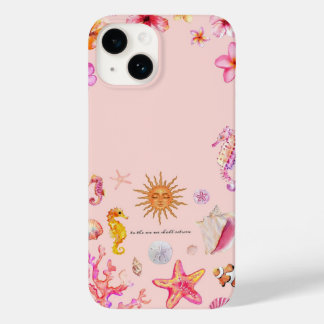 Coastal Serenity Summer Collage Case-Mate iPhone 14 Hoesje