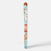 Coastal Shells & Starfish Patroon Case-Mate iPhone Case (Achterkant / Links)