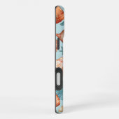 Coastal Shells & Starfish Patroon iPhone Hoesje (Rechterkant)