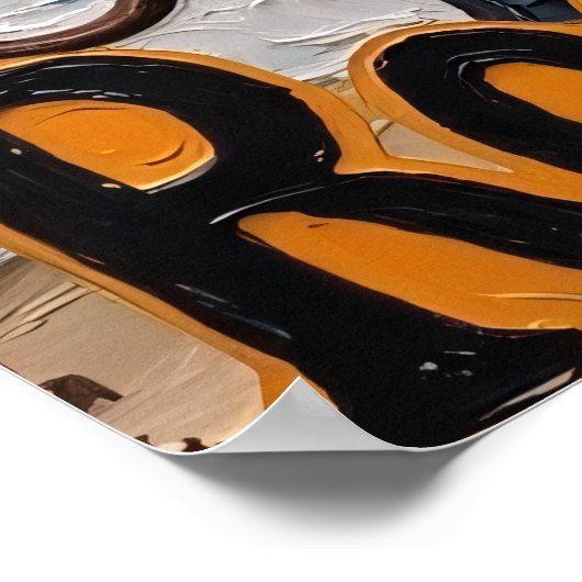 Coastal Shred: Lion's Wave Anthem Poster (Hoek)