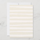 Coastal Sketch Wavy Lijst Afstuderen Kaart (Achterkant)