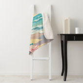 Coastal Spring Serenity - Gezellig Sherpa Deken (In situ)