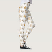 Coastal Starfish and Seashells Leggings (Rechts)