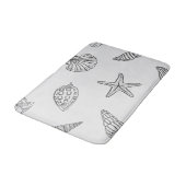 Coastal Steps Ocean Grey Badmat (Gekanteld)