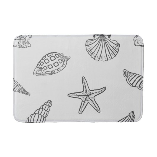 Coastal Steps Ocean Grey Badmat (Voorkant)